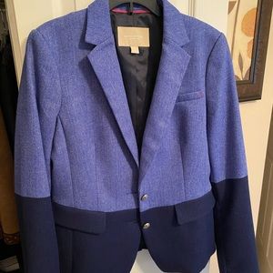 Banana republic blue tones blazer